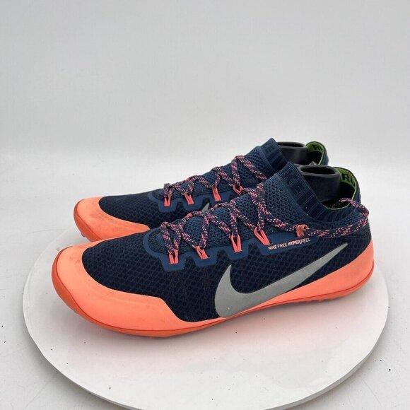 Nike Free Hyperfeel Women Size 10 616254-400 Squadron Blue Atomic Pink Shoes - Picture 1 of 12
